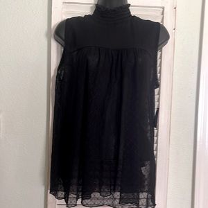 Gemstone sleeveless turtleneck M